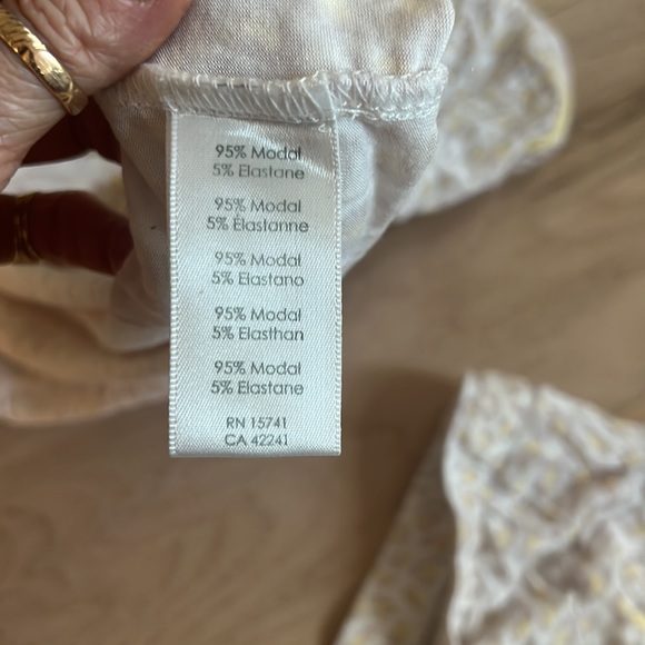 P.J. Salvage pajamas size small top and small bottoms - Picture 5 of 6